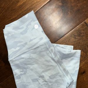 lululemon white camo leggings